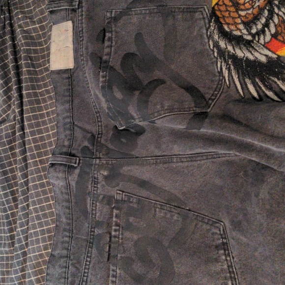 Vintage Ed Hardy Embroidered Denim - Picture 4 of 6